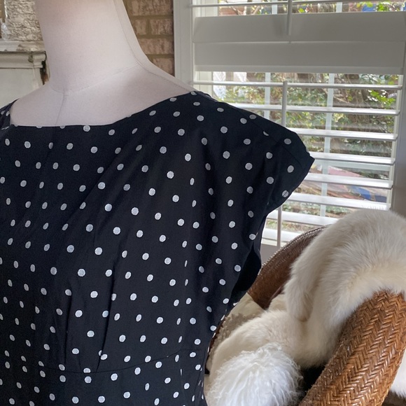 KATE SPADE New York DOT COTTON FIORELLA DRESS 12 NEW - Picture 4 of 11